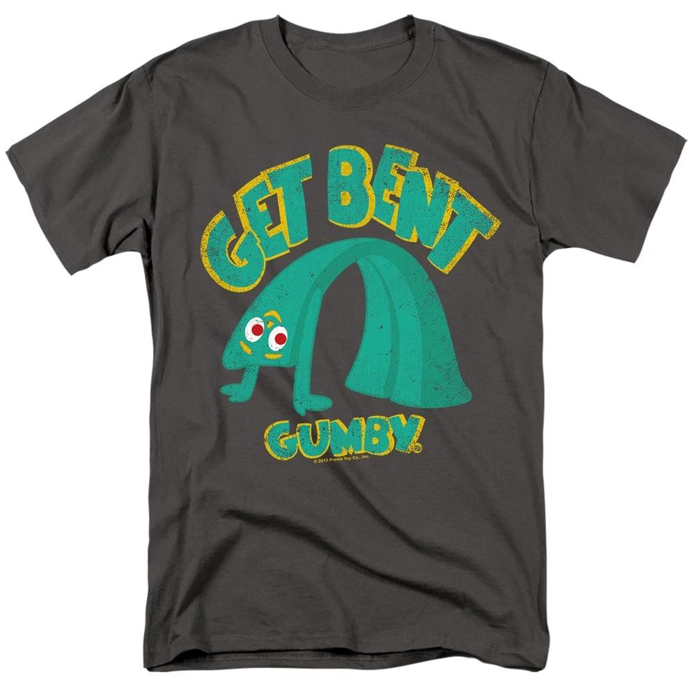 Gumby - Get Bent - Unisex Short Sleeve Children s T-shirt - Gray 100
