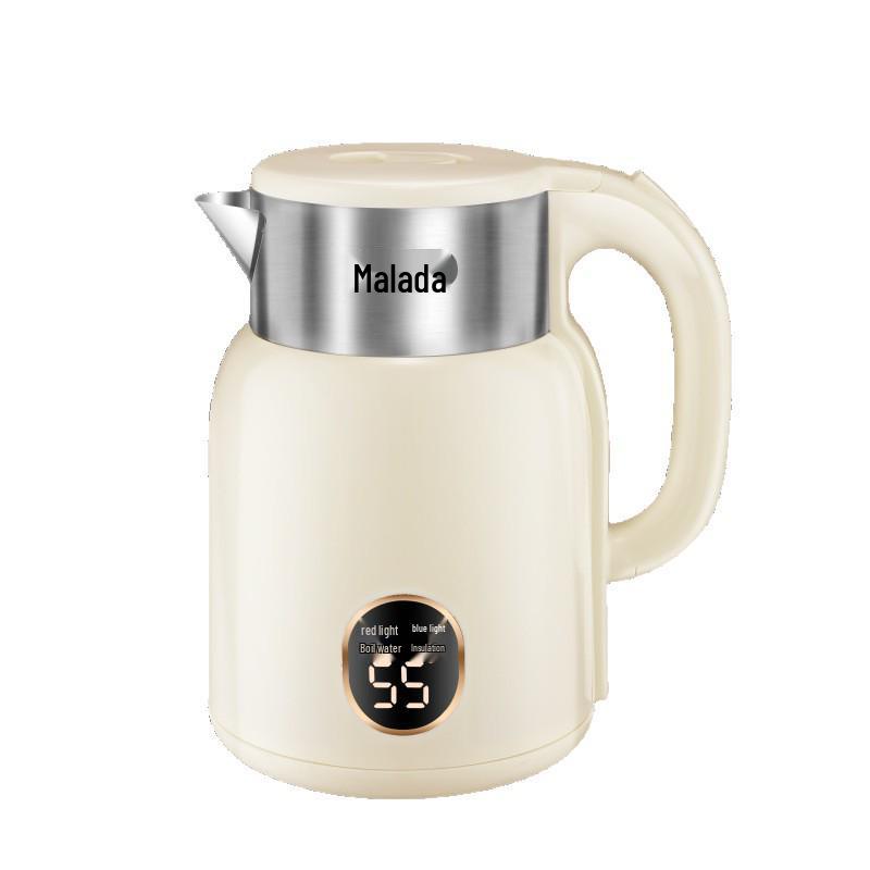 Wanlida Intelligent Electric Kettle: Stainless Steel, Adjustable Temperature, Keep Warm Function for Consistent Boiling