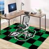 1pc Football Team Design Area Rug - Non-Slip, Soft & Cozy Floor Mat for Living Room, Bedroom, Office - Indoor/Outdoor Decorative Carpet
