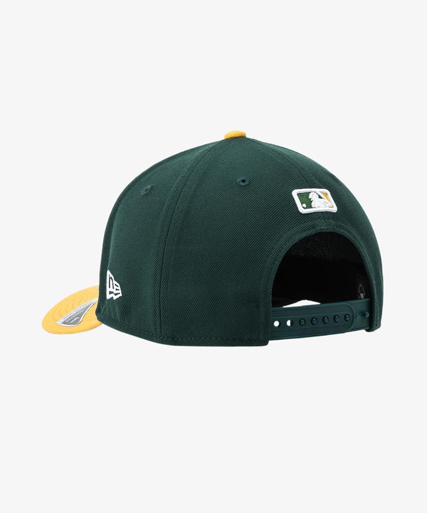 New Era Mlb Oakland Athletics Stretch Snapback Dark Green
