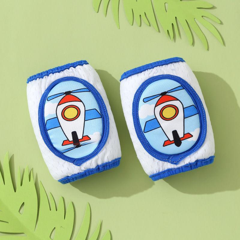 

Регулируемые детские наколенники для ползания - Детская защитная экипировка для обучения ходьбе весной и летом.