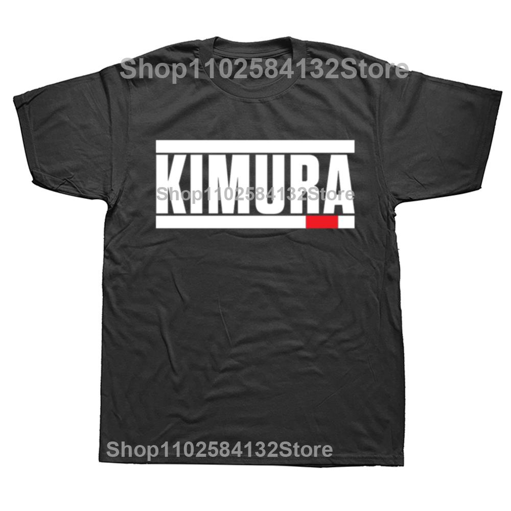Funny Kimura Brazilian Jiu Jitsu BJJ Graphic Tshirts Men Womens Fashion Casual Tshirt 100 Cotton Loose Oversized T Shirt