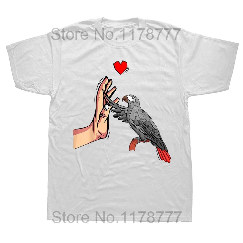 I Just Really Like Birds T Shirts Summer Graphic Cotton Streetwear Short Sleeve Parrot Cockatoo Budgerigar Lover Gifts Tshirt