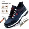 Men's Lightweight Fashionable Safety Work Shoes - Anti-Smash & Puncture Resistant