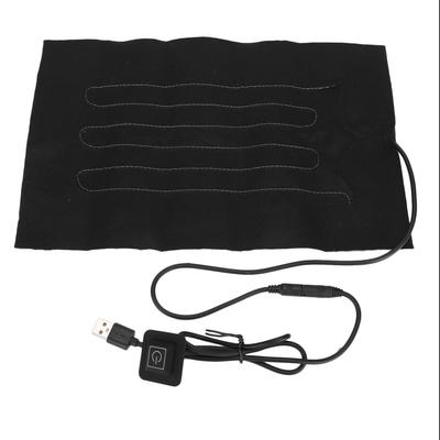 Elektrisches Heizkissen aus Stoff, wasserdicht, tragbares Heizkissen aus Stoff für Schultern, Nacken, Taille und Rücken