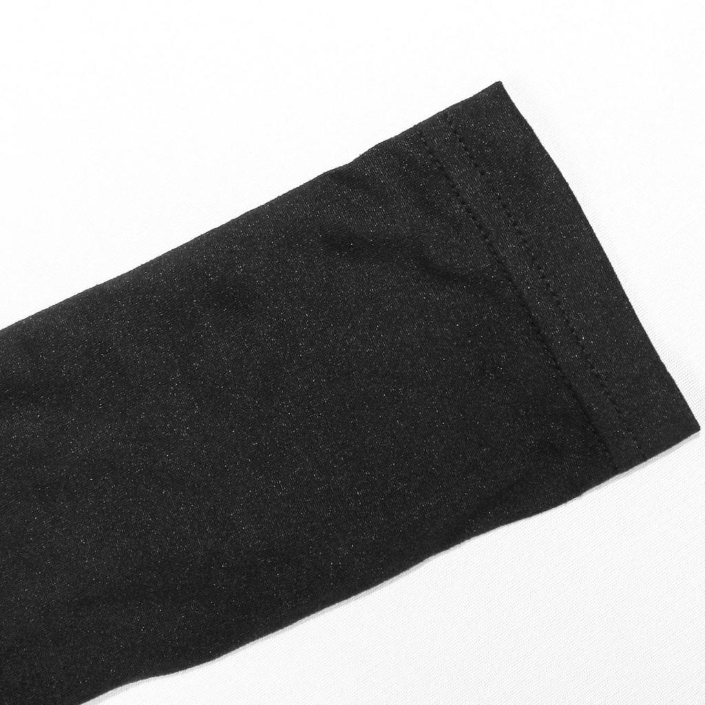 Dámské body Přiléhavá a sexy košile s otevřeným hrudníkem, úzkým střihem a dlouhým rukávem s nepravidelným vyhloubeným střihem a bez ramen