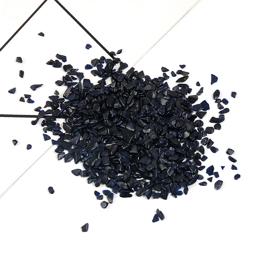 Hisenlee 500G Natural Crystal Aquarium Gravel Rocks Tumbled Crushed Stones Fountain Vase Planters Decorative Christmas New Year
