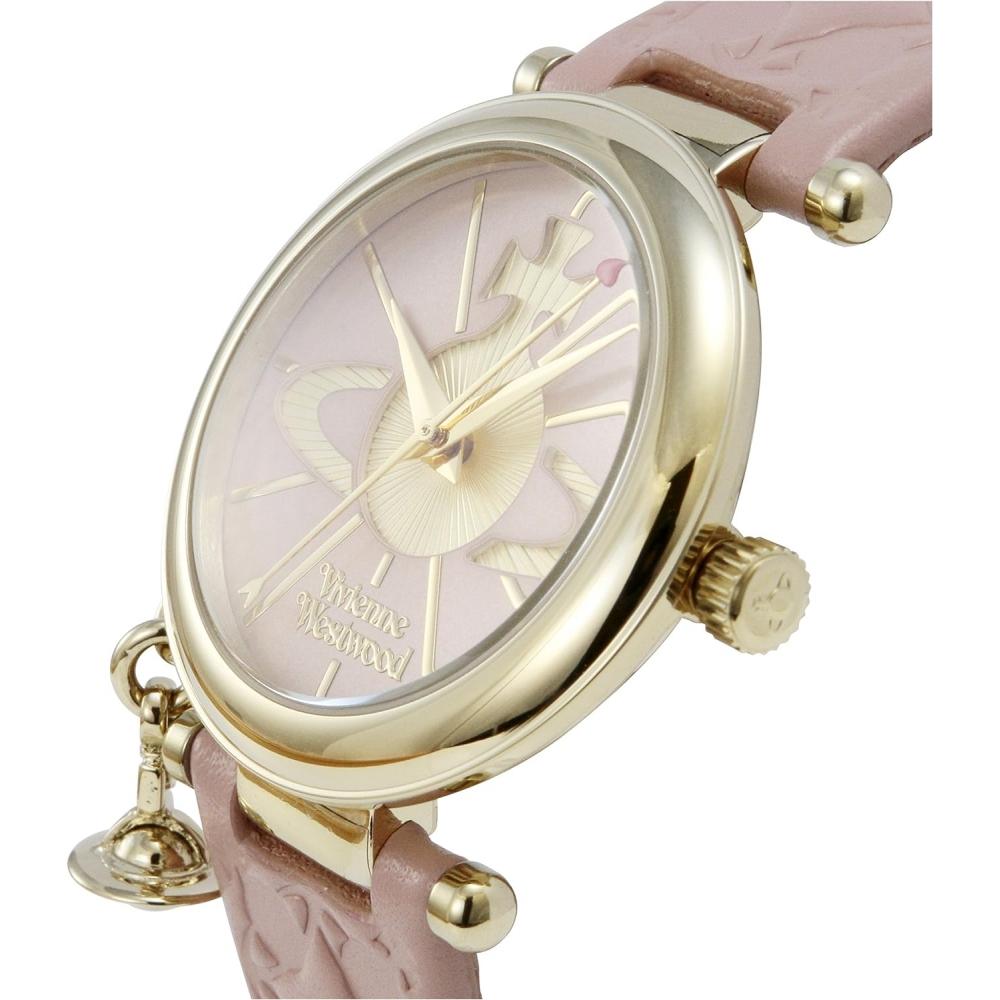 No Vivienne Westwood [Vivienne Westwood] Watch Orb Pink Dial Pink Leather Quartz Vv006pkpk Parallel Imported Product Pink [Parallel Imported Product]