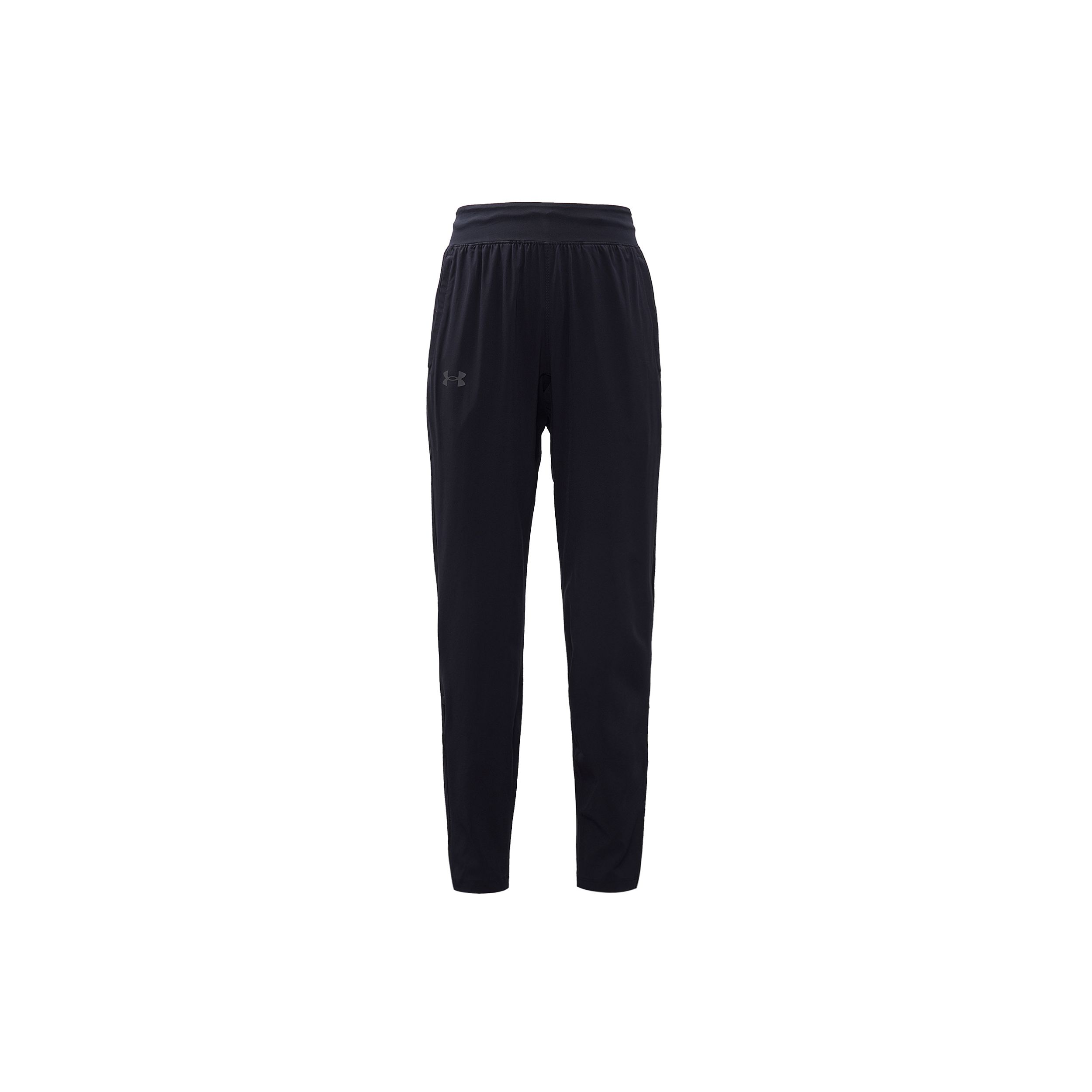 Under Armour OutRun The Storm Solid Logo Running Knit Pants Men Black 1376799-001 S
