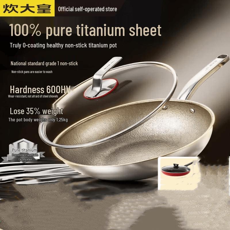 Cooker King Pure Titanium Non-stick Fry Pan