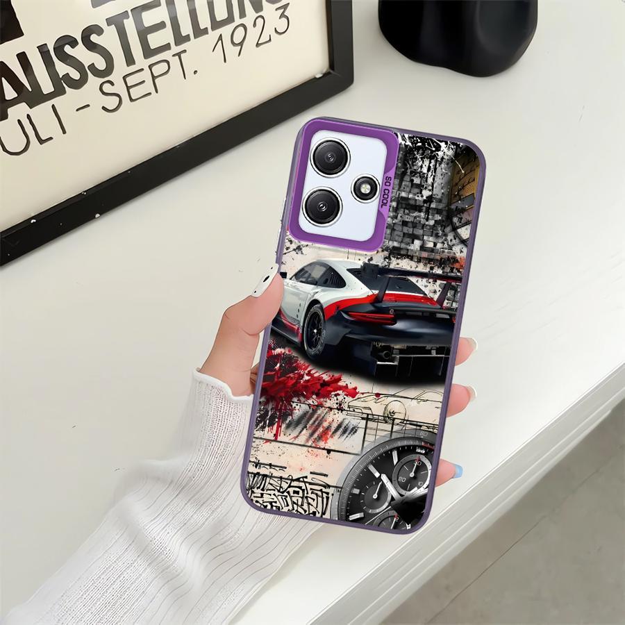 Case for Xiaomi Redmi 9T K60 9C 10C 13C 14C A5 A1 A2 Plus 12C Back Phone Cover Handsome Cool Car