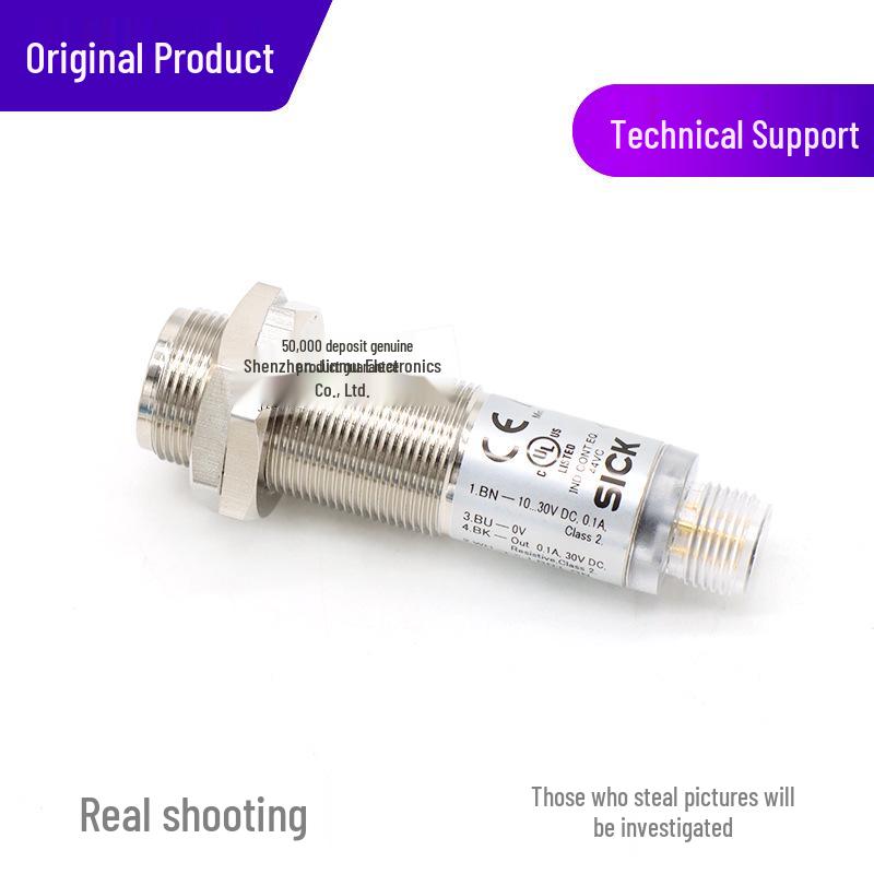 Genuine VTF180-2P42412 Photoelectric Sensor M18 Diffuse Reflective Type PN