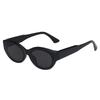 Women's Cat Eye Oval Frame Sunglasses - Stylish UV Protection Eyewear