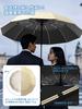 reinforced automatic opening and suitable for heavy rain and strong large folding suitable for both sunny and rainy UV complete sun Day gift Large,