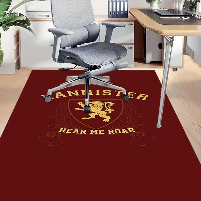 1pc Lannister Hear Me Roar Carpet, Office Rug Outdoor Mat Home Decor Area Carpet Festival