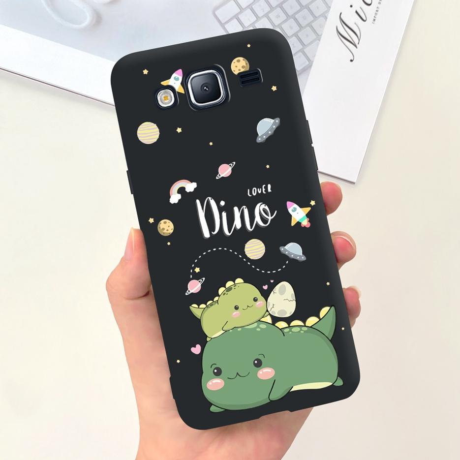 For Samsun Galaxy J3 J5 J7 2016 Case J320F J510F J710F Cute Dinosaur Cartoon Cover Soft TPU Shell For Samsung J5 2016 Phone Case