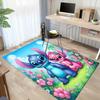 1pc. Cute Stitch & Angel Pink Outdoor Rug for Home Decor, Office Carpet Gift Ideaz0414263