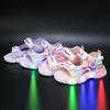 Sandálias Iluminadas Princesa Kuromi para Meninas - Sapatos de Praia de Verão para Jardim de Infância