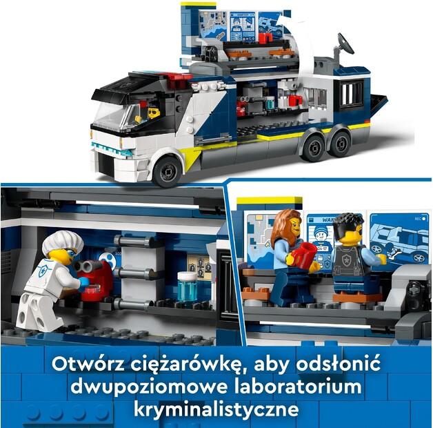 LEGO City 60418 Police Crime Lab Truck