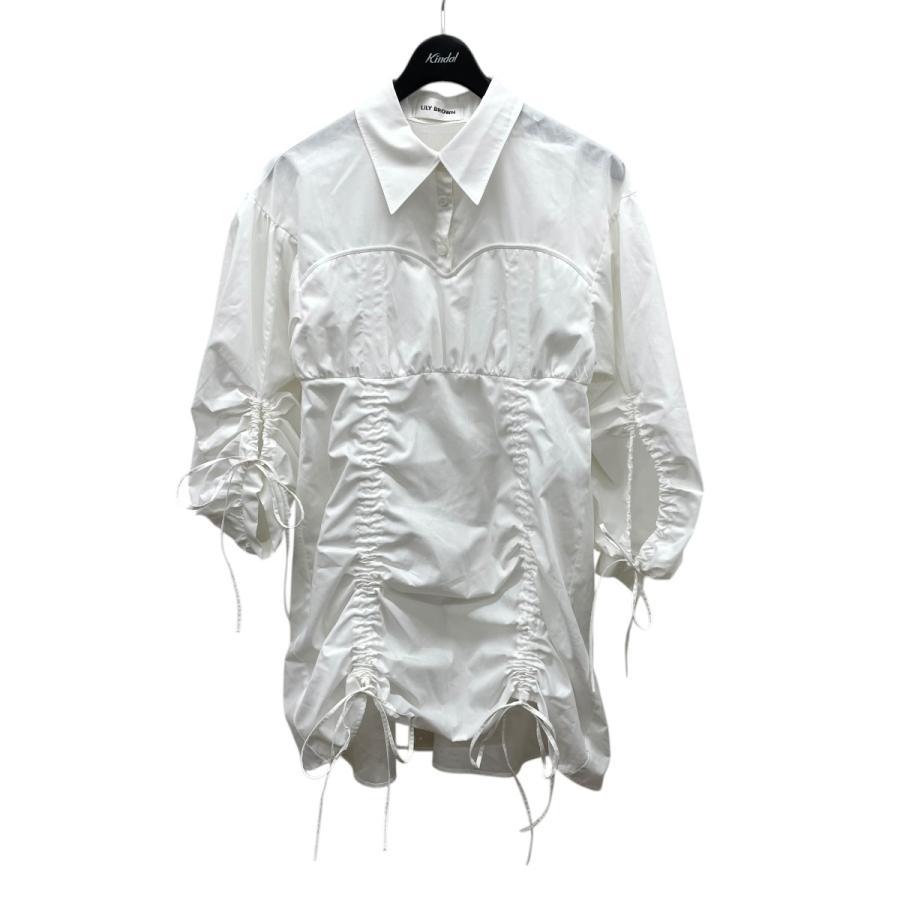 Lily Brown Multiway Lost Mini Dress LWFO232025 White Size: F