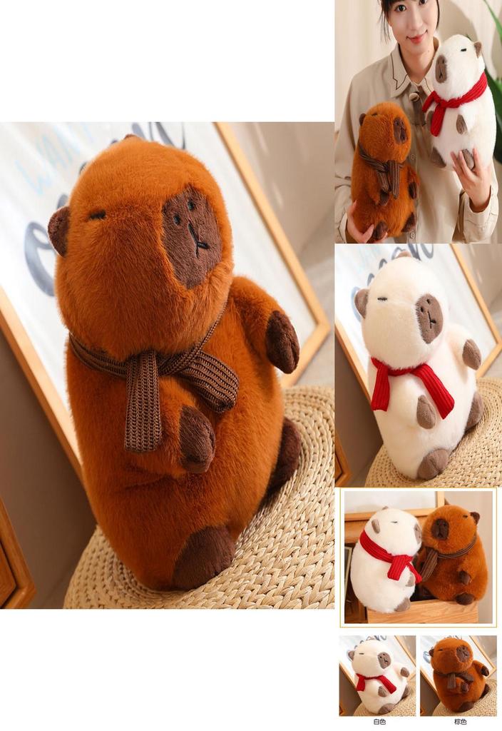 Creative Capybara Plush Toy With Huggable Design Perfect For Anime Lovers And Gifts