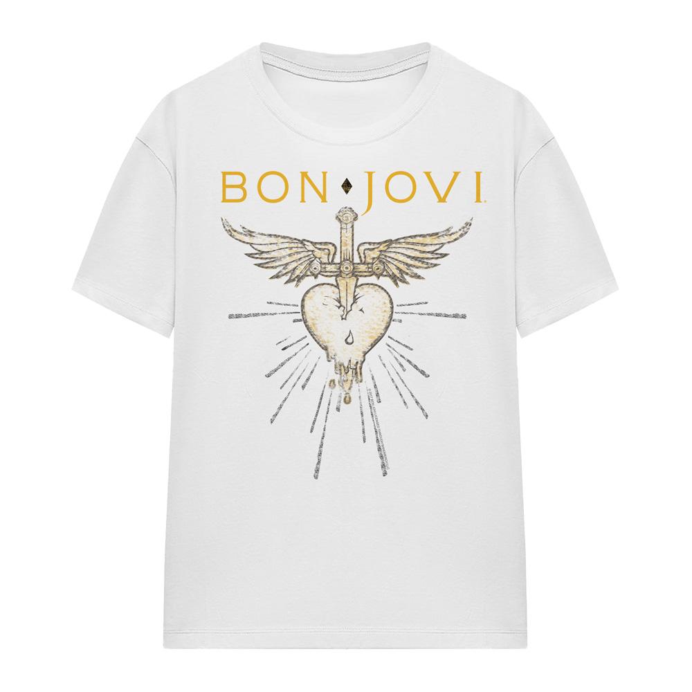 Bon Jovi Womens/Ladies Greatest Hits T-Shirt