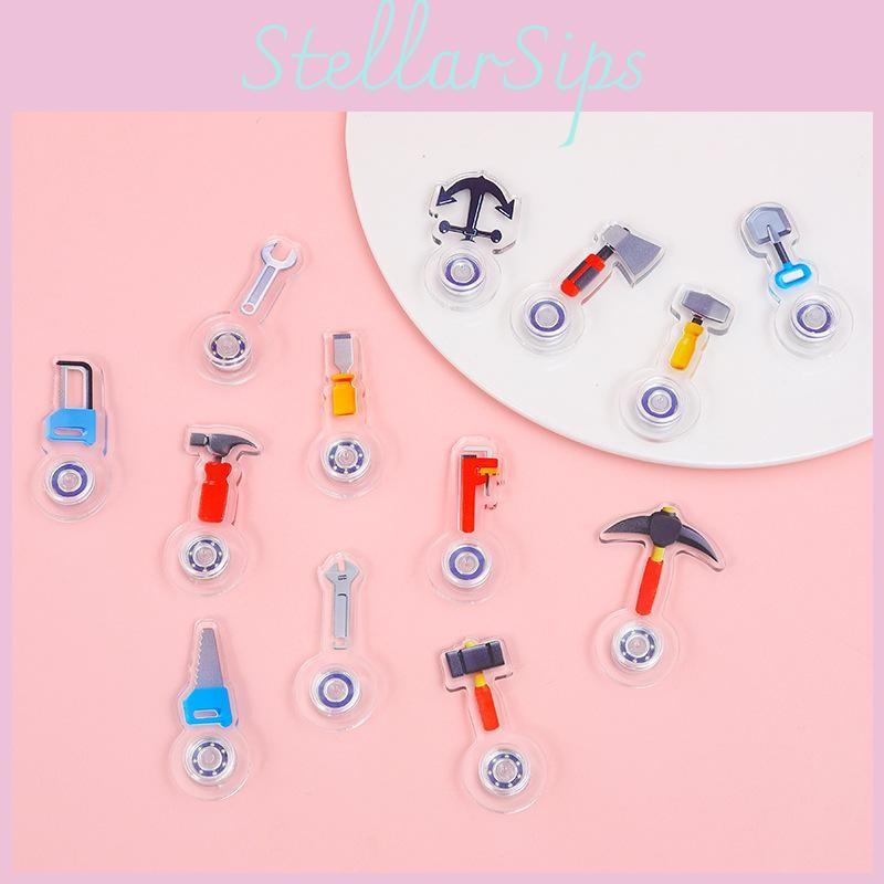 Handheld Finger Gyroscope With Plastic Screwdriver And Wrench For Kids Gift