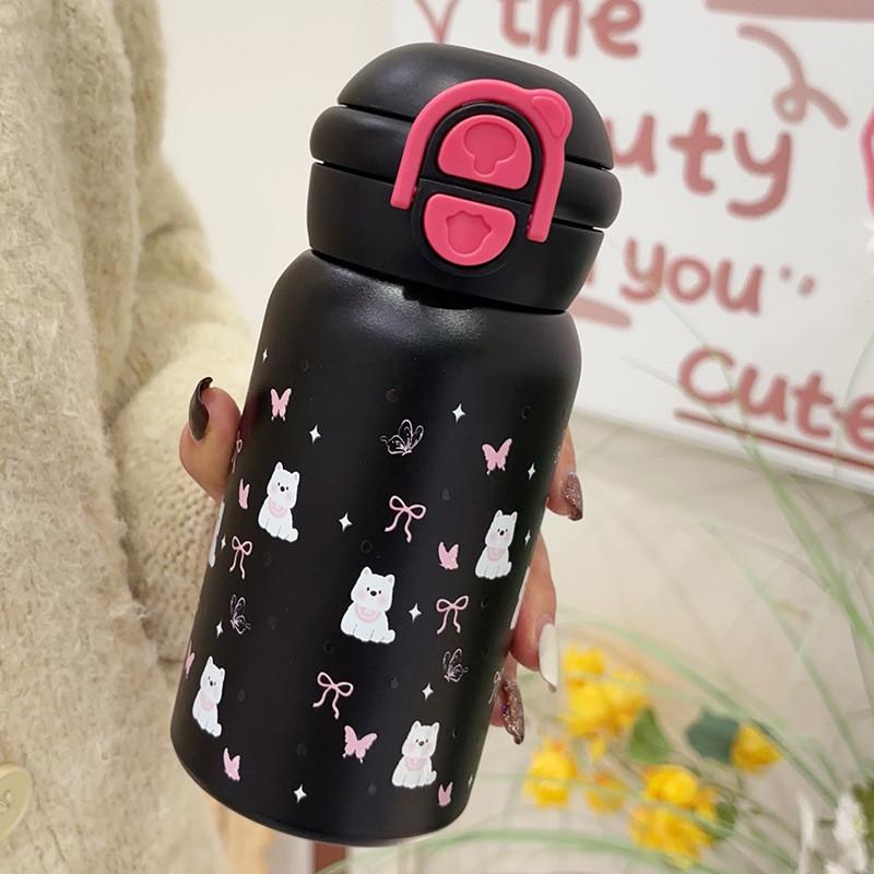 Dual Drinking Stainless Steel Thermos With Lockable Lid For Travel And Office Use