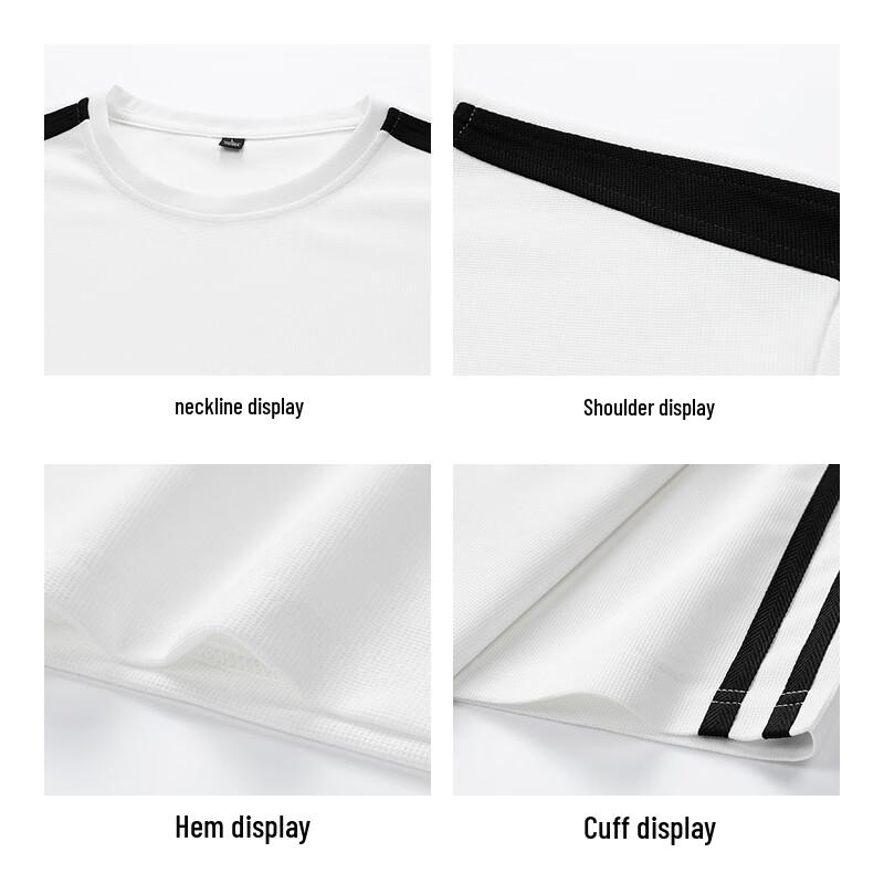 MiiOW Men's Ice Silk Short Sleeve & Shorts Set