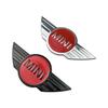15.1x6.5cm Cache Emblème Arrière Avant pour Voiture pour MINI JCW F54 F55 F56 F60 R50 R52 R53 R56 R57 R58 R60 CLUBMAN COUNTRYMAN Emblème qclyn77