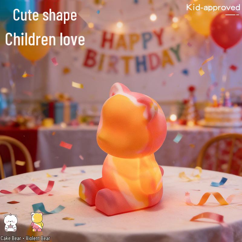 Rechargeable Cute Duck Silicone Night Light - Bedside & Atmosphere Lamp