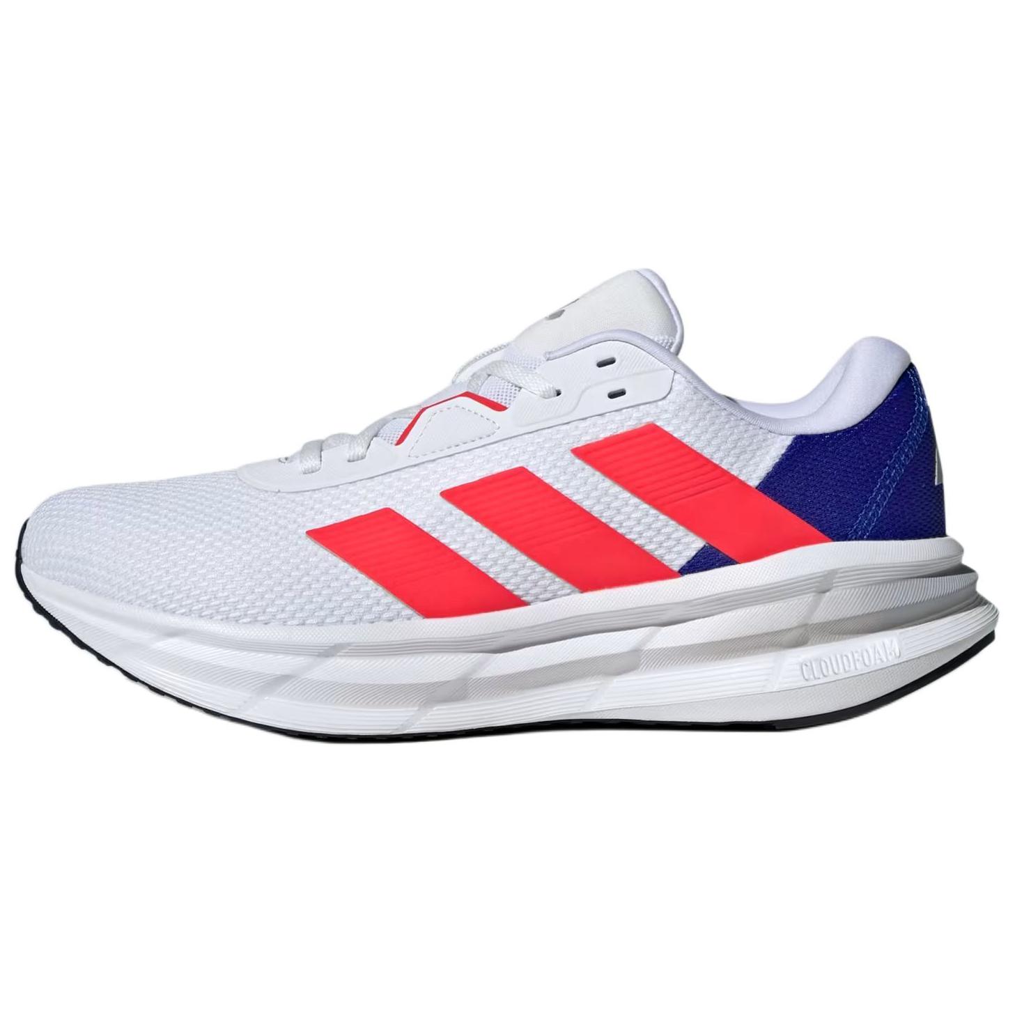 

Adidas Galaxy 7 Comfortable Soft Non-Slip Wear-Resistant Low-Top Running Shoes Men Running Shoes White Red JI4600 41⅓