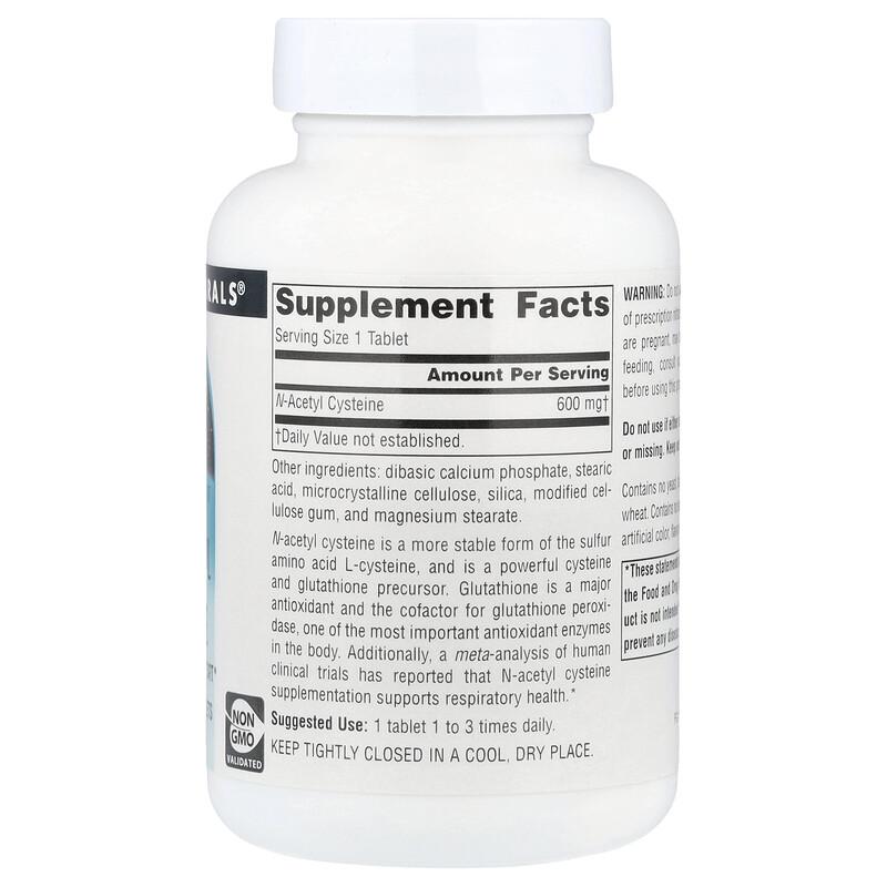 N-Acetyl Cysteine, 600 mg, 120 Tablets