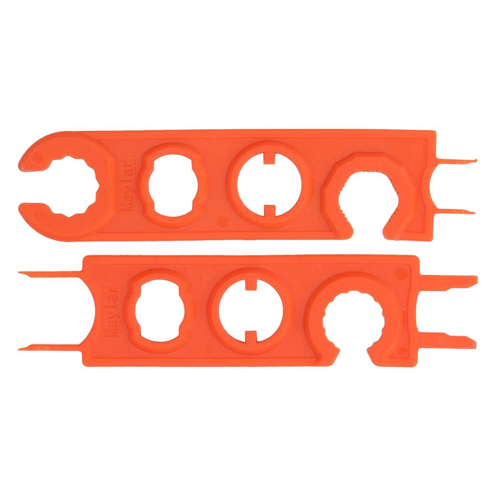 1 Pair Solar Spanner Wrench Assembly Panel PV Disconnect Removal Connector Tool Orange