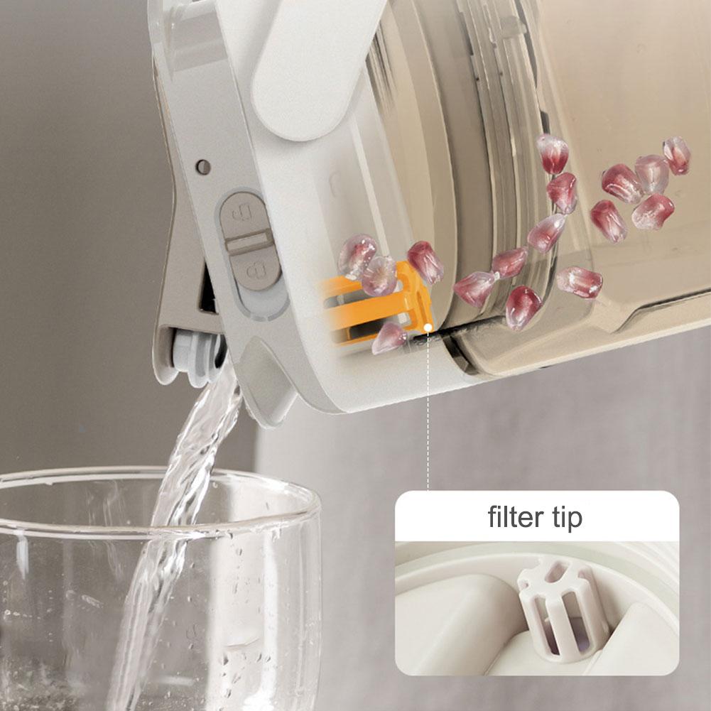 2.3L Portable Plastic Drink Dispenser with Spigot Refrigerator Cold Water Pitcher Beverage Dispenser for Party Picnic