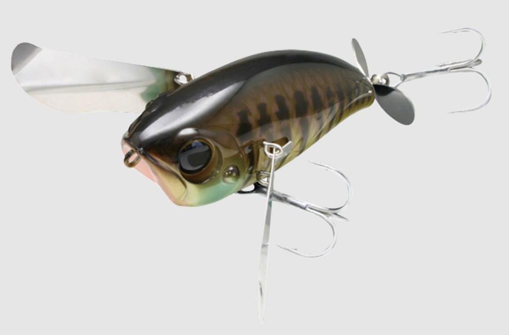 Jackall Pompadour Jr 66 mm 18 grams Floating Lure Is Gill Bone (7630)
