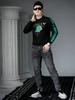 European High-End Embroidered Sequin Crewneck Sweatshirt for Men, 2025 New Autumn Trendy Brand Long-Sleeve Top