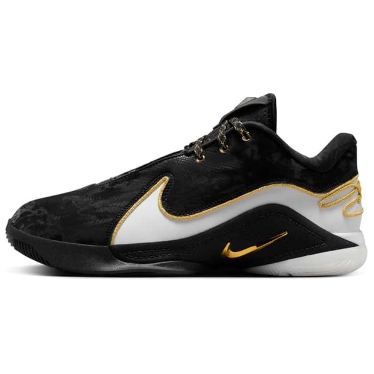 

Nike Кроссовки LeBron 22 Mogul Unisex белые черные металлик-золото HV8454-100