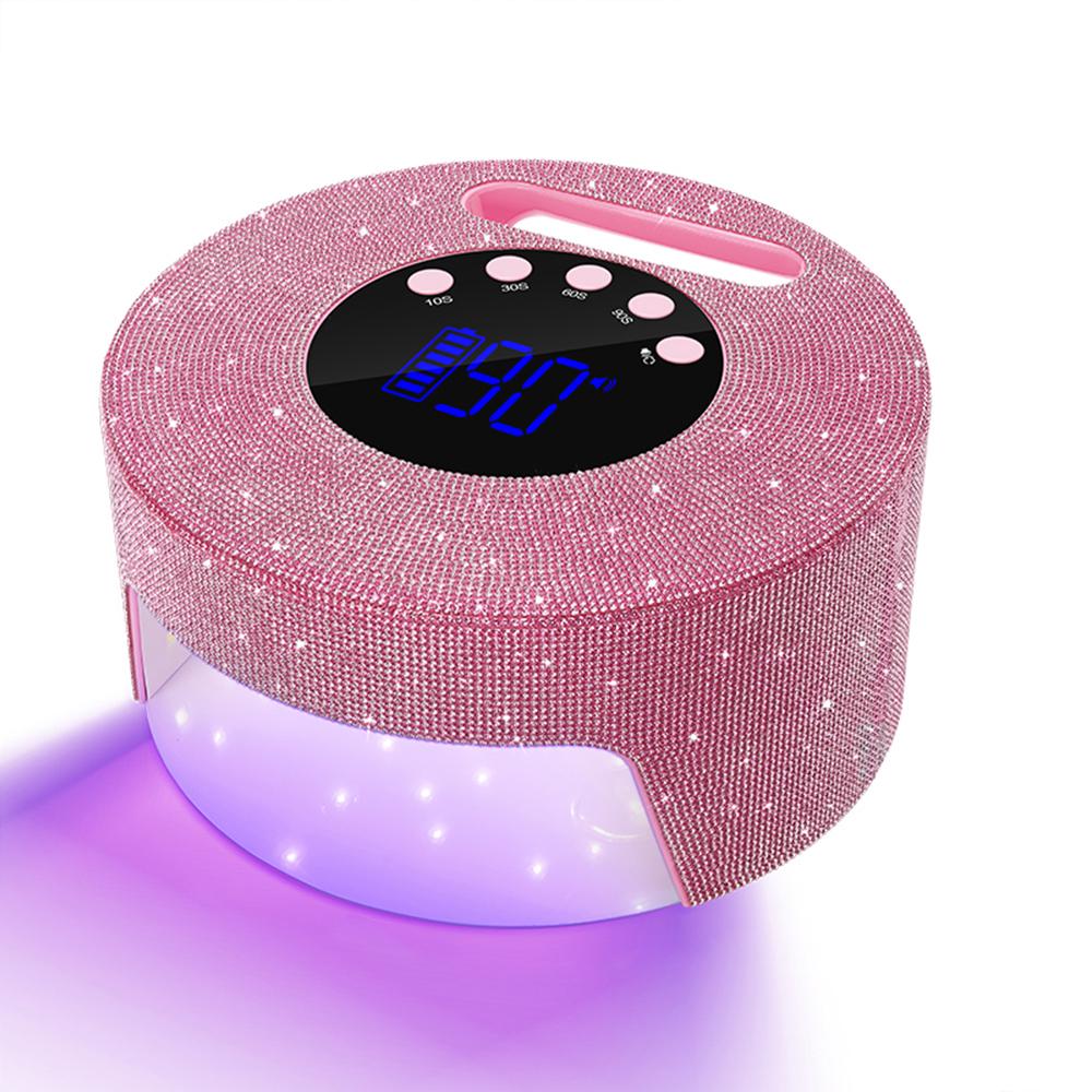 

DianaBeauty UV Nail Lamp Rechargeable Cordless Nail Dryer with 4 Timer Settings and LCD Display Manicure Lamp Nail Tools US