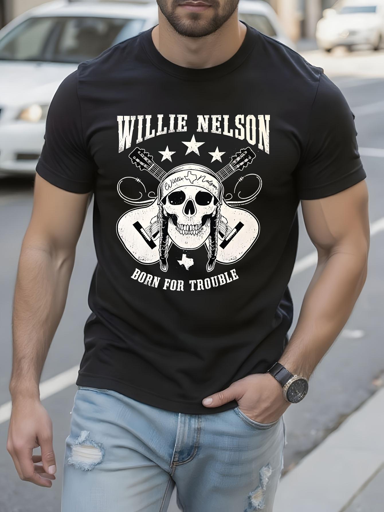 Willie Nelson Graphic Tshirt - Vintage Country Music Tee ... XXL