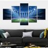 5 buc. Stadion de fotbal Liga Campionilor 5 bucăți Imagini Picturi Artă HD Print Modern Abstract Poster de perete Decor de cameră Pânză
