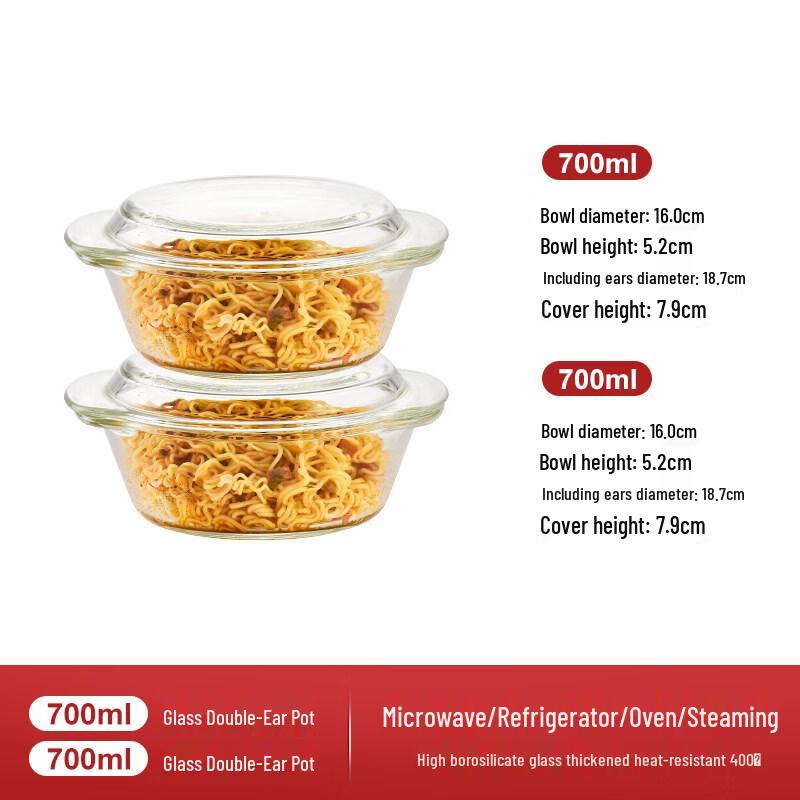 Zisiz Glass Bowl with Lid