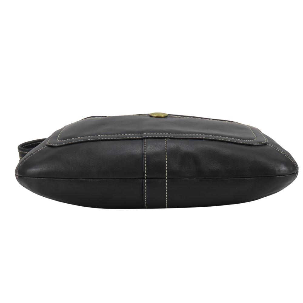 Used COACH Shoulder Bag 10746 leather black