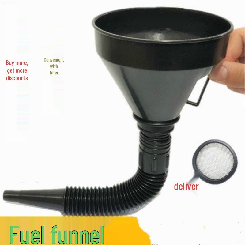 

Telescopic Motorcycle & Car Fuel Filter with Mesh and Emergency Funnel