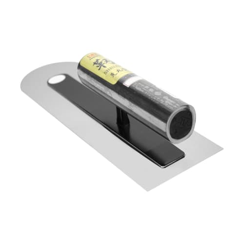 Kajiwara Trowel Manufacturing Co., Ltd., Hishika Juji, Honyaki SHINARI, Rounded Tip, 0.4mm Thick, 360mm