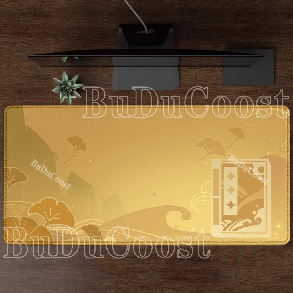Gaming Genshin Impact Large Mouse Pad PC Rubber Overlock XXL Mousepad PC Non-slip Base Offices Accessories HD Printing Desk Mat