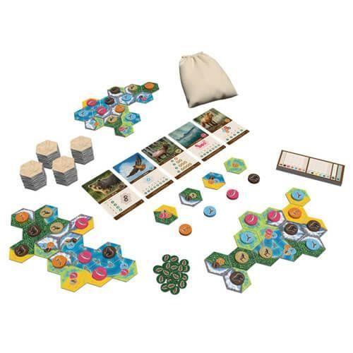 Board Game - Cascadia - Harmonious Ecosystem - Adults - Black Color