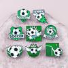 Enamel Brooch Zinc Alloy Texture Football Shape Lapel Pin Jackets Hats Sweatshirts School Bags Metal Fan Accessory