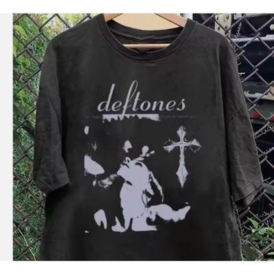 Deftones Tour Památeční tričko Pánské tričko Letní Nové Ležérní Unisex tričko