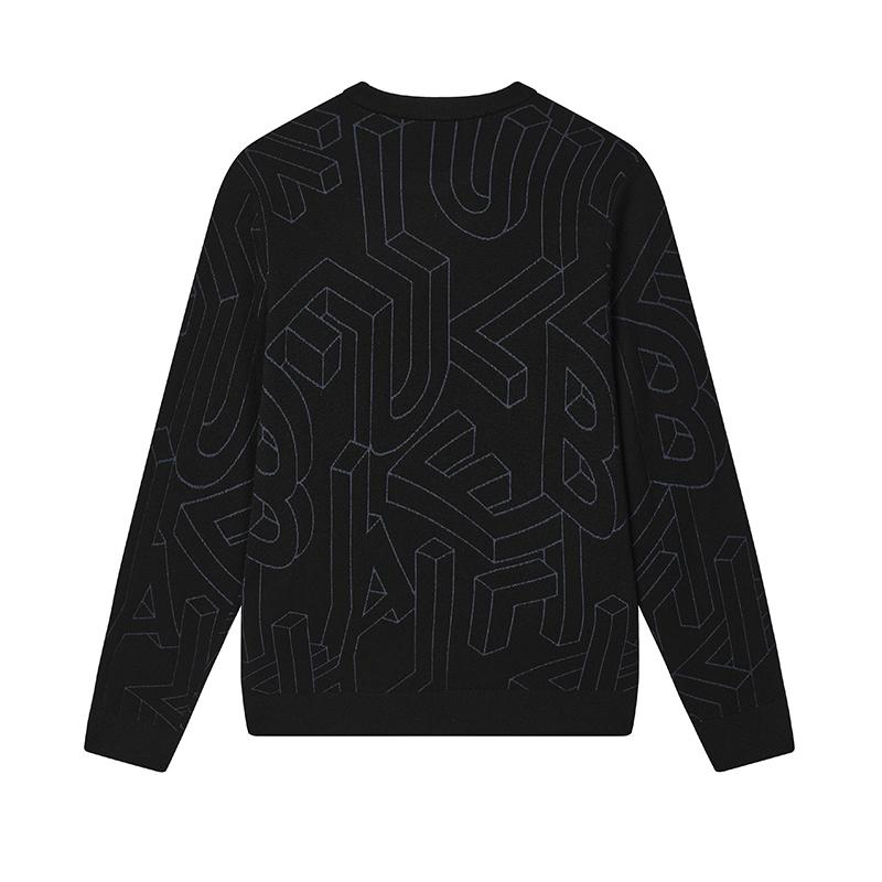 New FILA Knitwear Men's Black F11M442403FBK